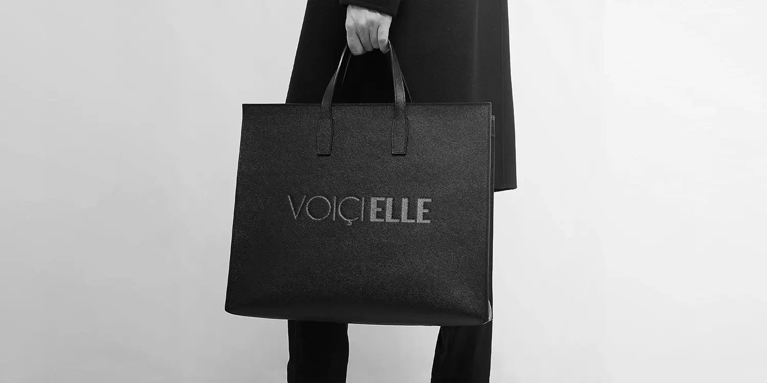 Voici Elle fashion brand identity and product design